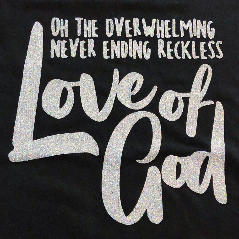 Reckless Love of God Christian Tshirt - Picture 3 of 10